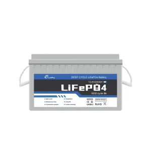 12v Deep Cycle Battery | 12.8v 200AH | 2.5kWh Battery