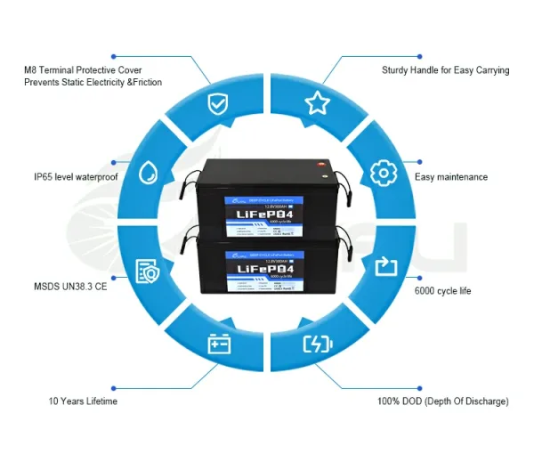 12V Lithium Battery | 12.8V 100ah | Golf Cart Battery - Image 2