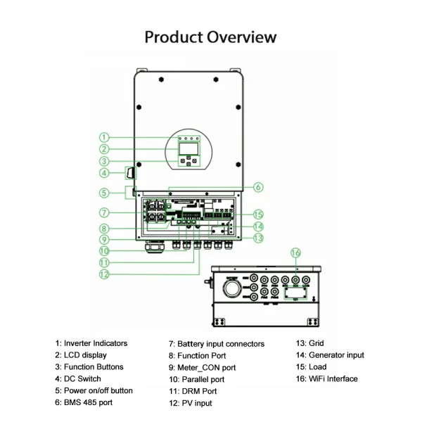 Deye Hybrid Inverter | 5kw-12kw Solar Inverter | LVFU × Deye - Image 4