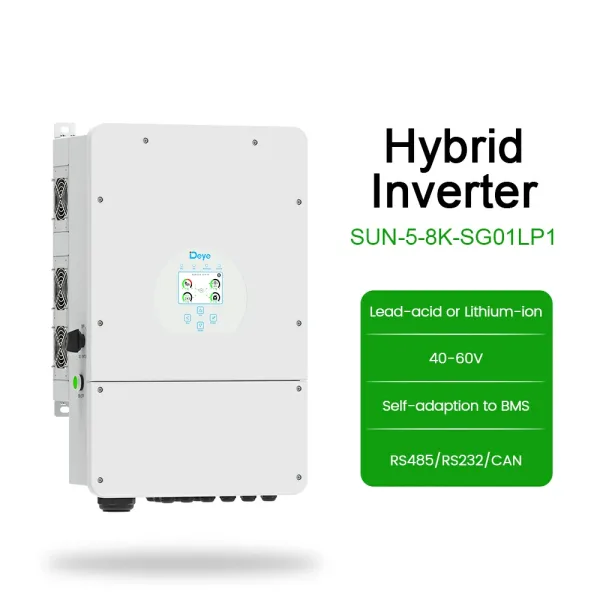 Deye Hybrid Inverter | 5kw-12kw Solar Inverter | LVFU × Deye