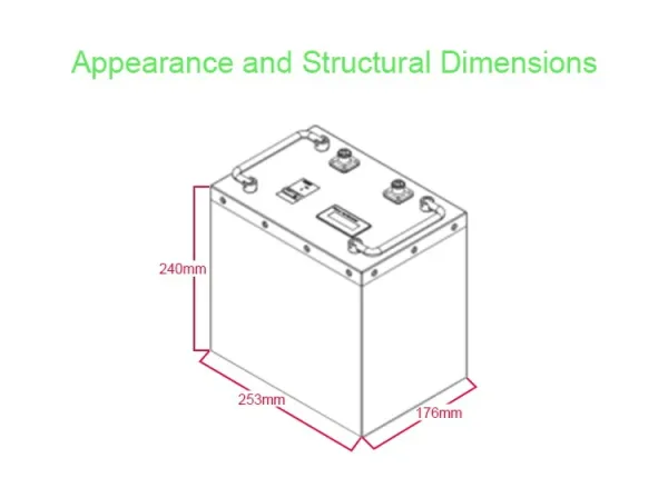 LFR24100 | 12V Rechargeable Battery for Solar Panels, Lights & Systems – Deep Cycle LiFePO4 - Image 4