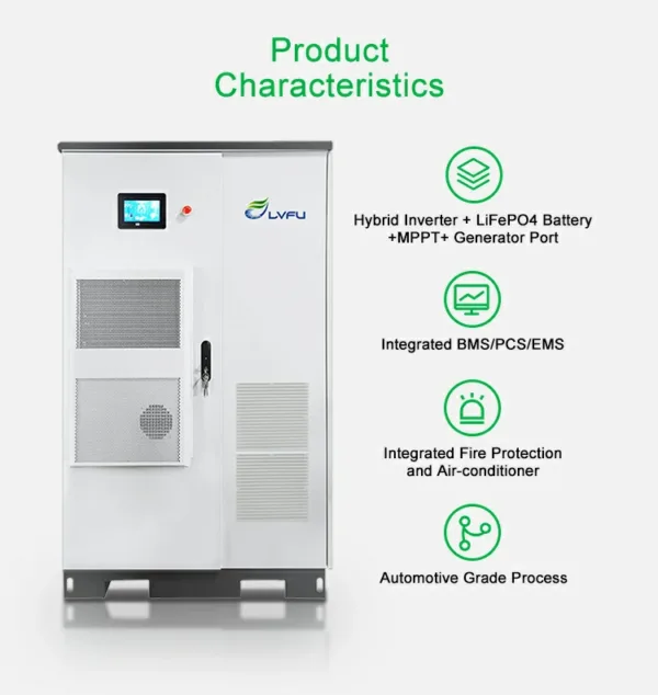 Container Industrial and Commercial Energy Storage System - Image 2