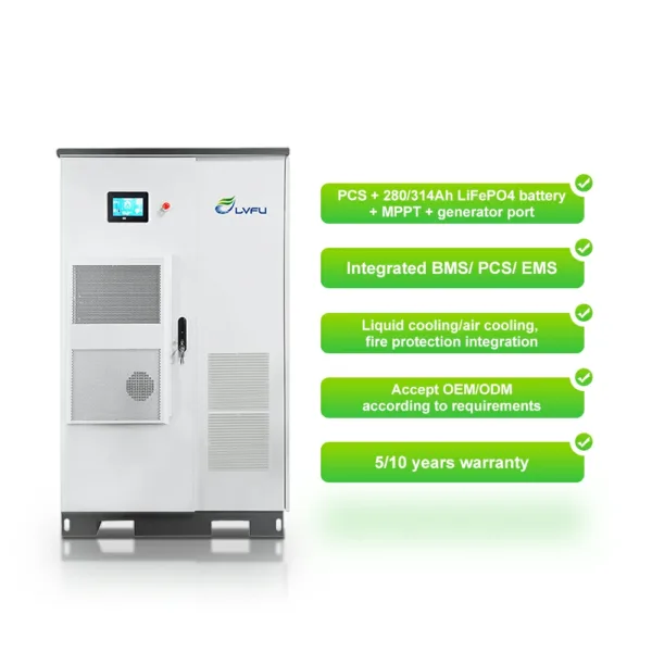 Container Industrial and Commercial Energy Storage System - Image 5