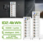 102.4KWh High-voltage Rack Battery