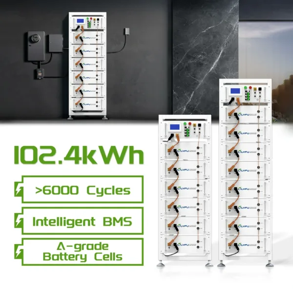 102.4KWh High-voltage Rack Battery